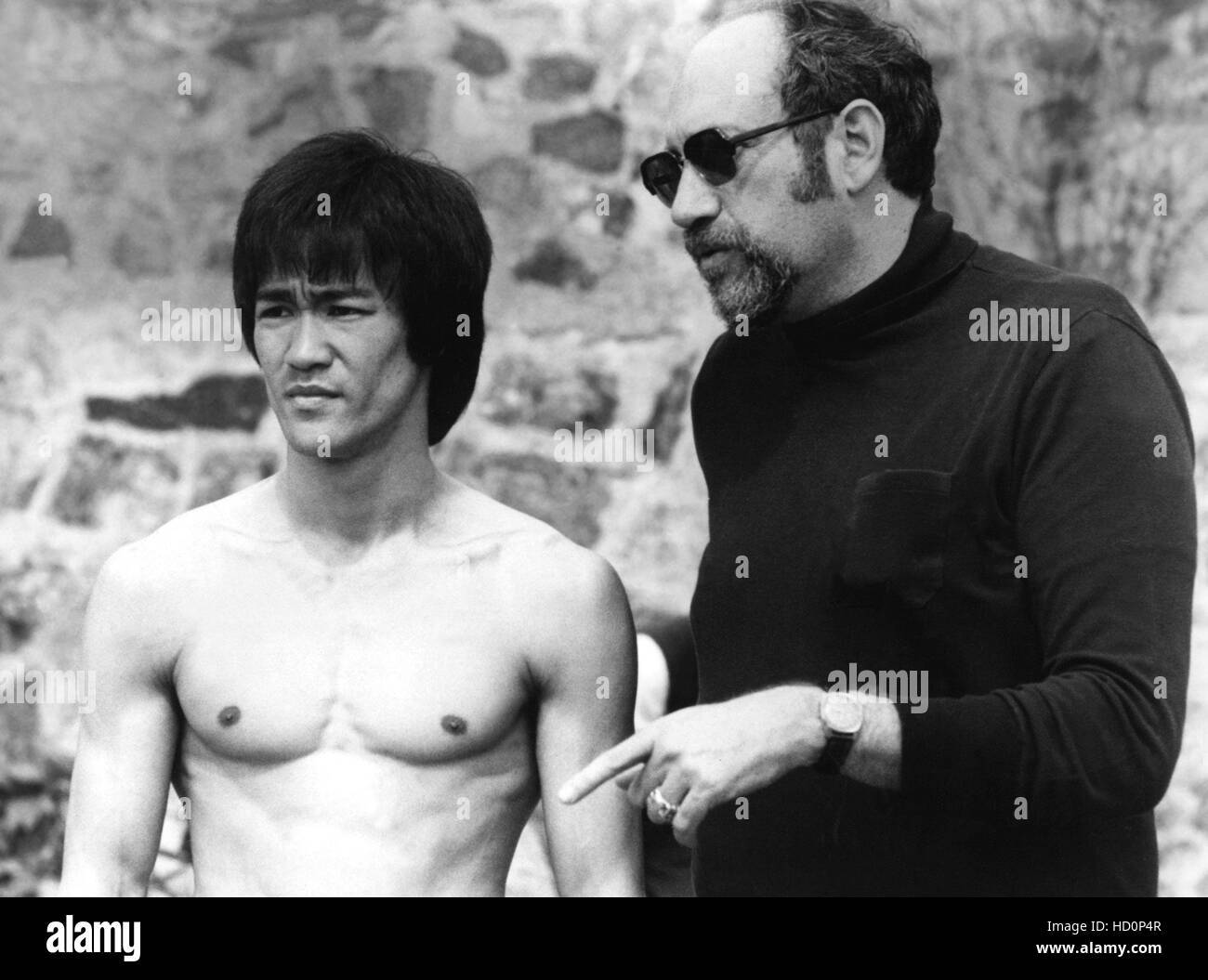 Introduzca el drag n Actor star Bruce Lee confiere al productor