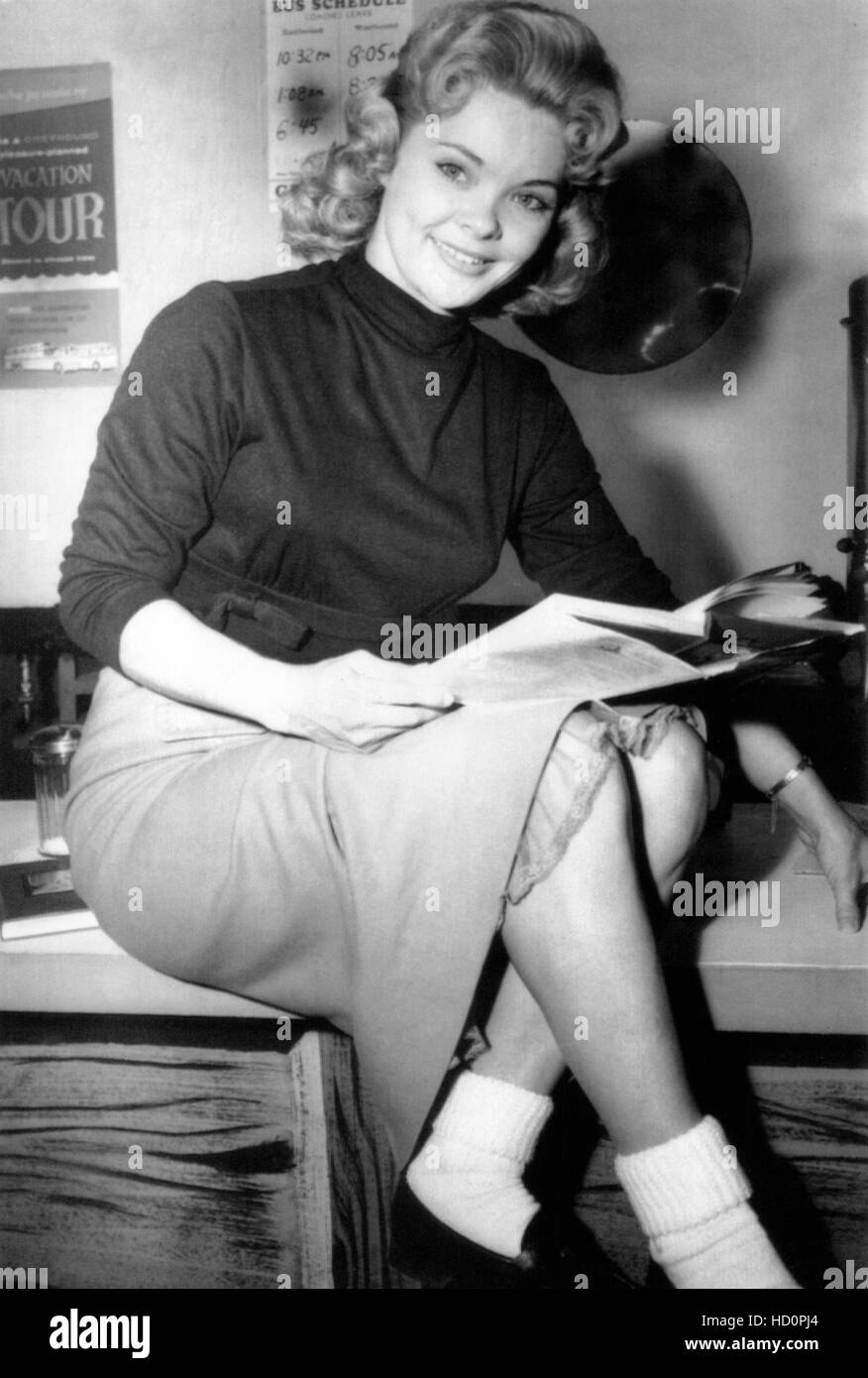 Candy Barr, aka Juanita, tratando de Philips para la parte de 'Rita