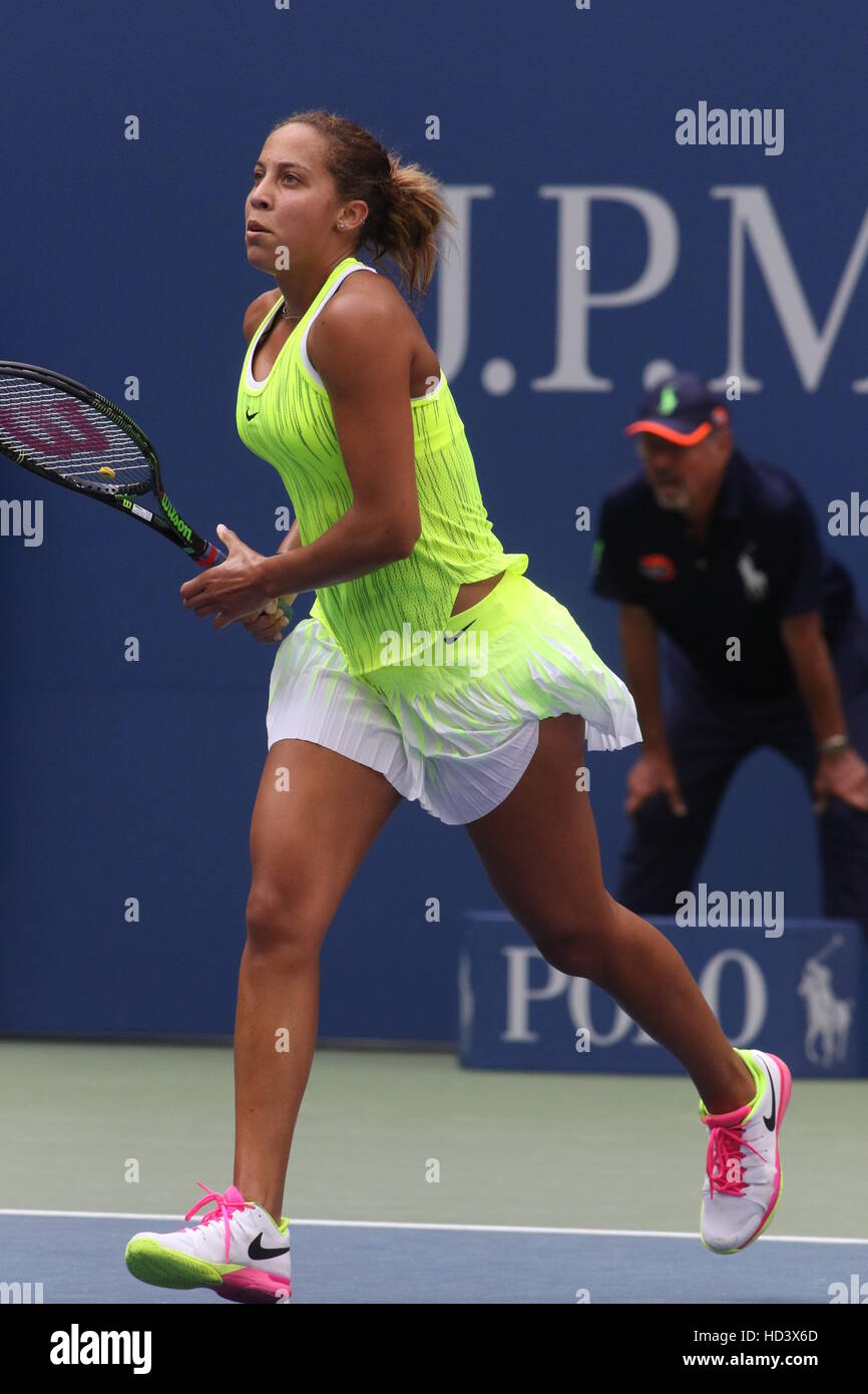 Jogador De Tênis Profissional Madison Keys Do Estados Unidos Na Ação  Durante Seu Fósforo De Semifinal Do Rio 2016 Jogos Olímpicos Imagem  Editorial - Imagem de unido, final: 82320400