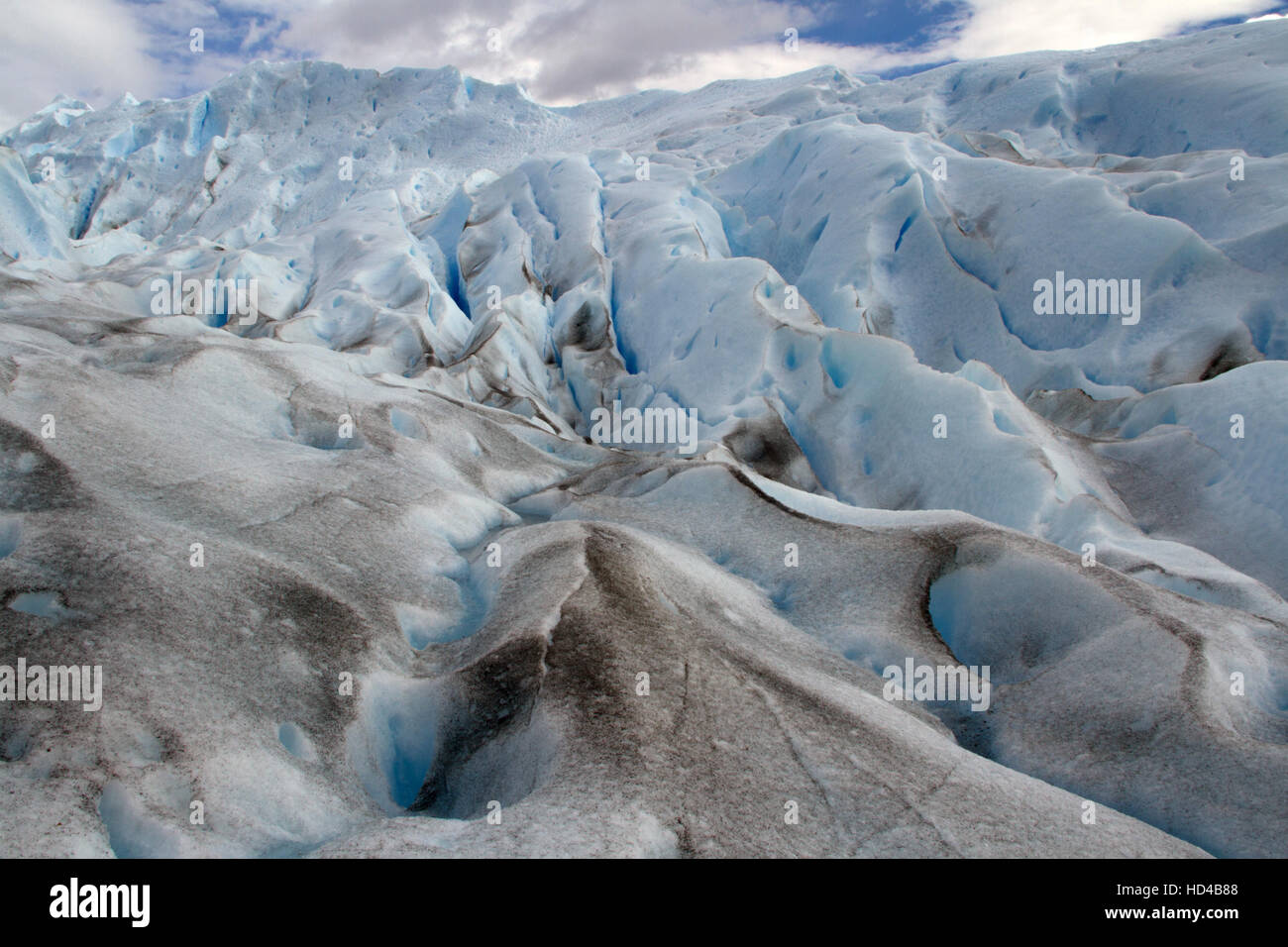 EL CALAFATE, ARG, 06.12.2016: Argentina Glaciar Perito Moreno ubicado en el Parque Nacional Los Glaciares, en el sudoeste de la provincia de Santa Cruz, Argentina Foto de stock