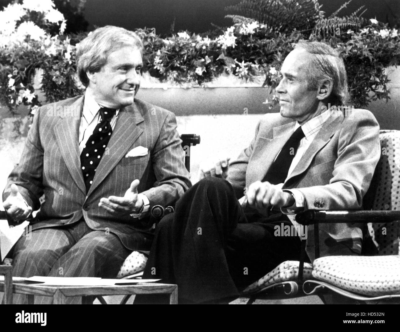 THE Merv Griffin Show, Merv Griffin, entrevistando a Henry Fonda, que