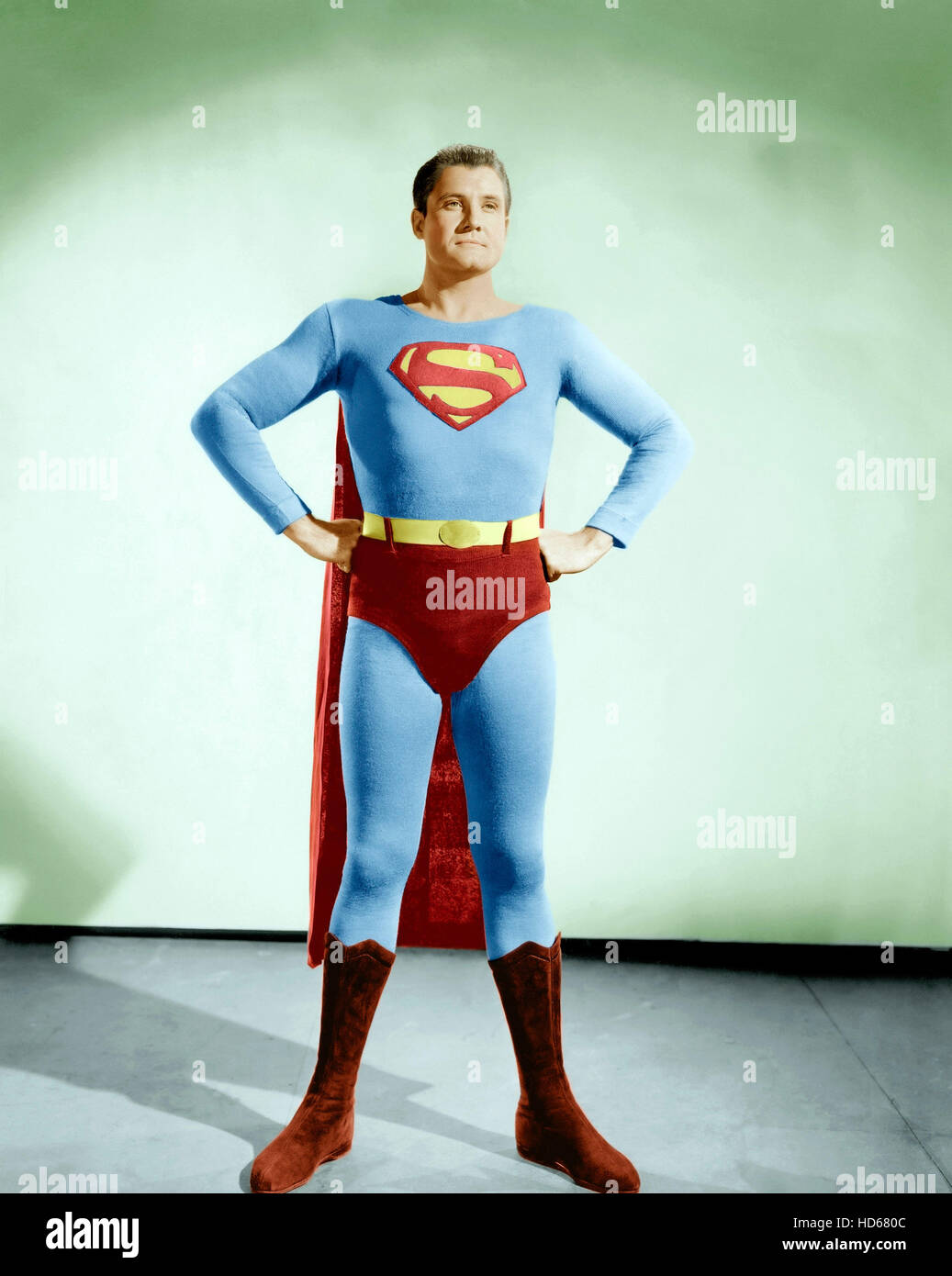 Las Aventuras de Superman, George Reeves, 1952-58 Fotografía de stock -  Alamy