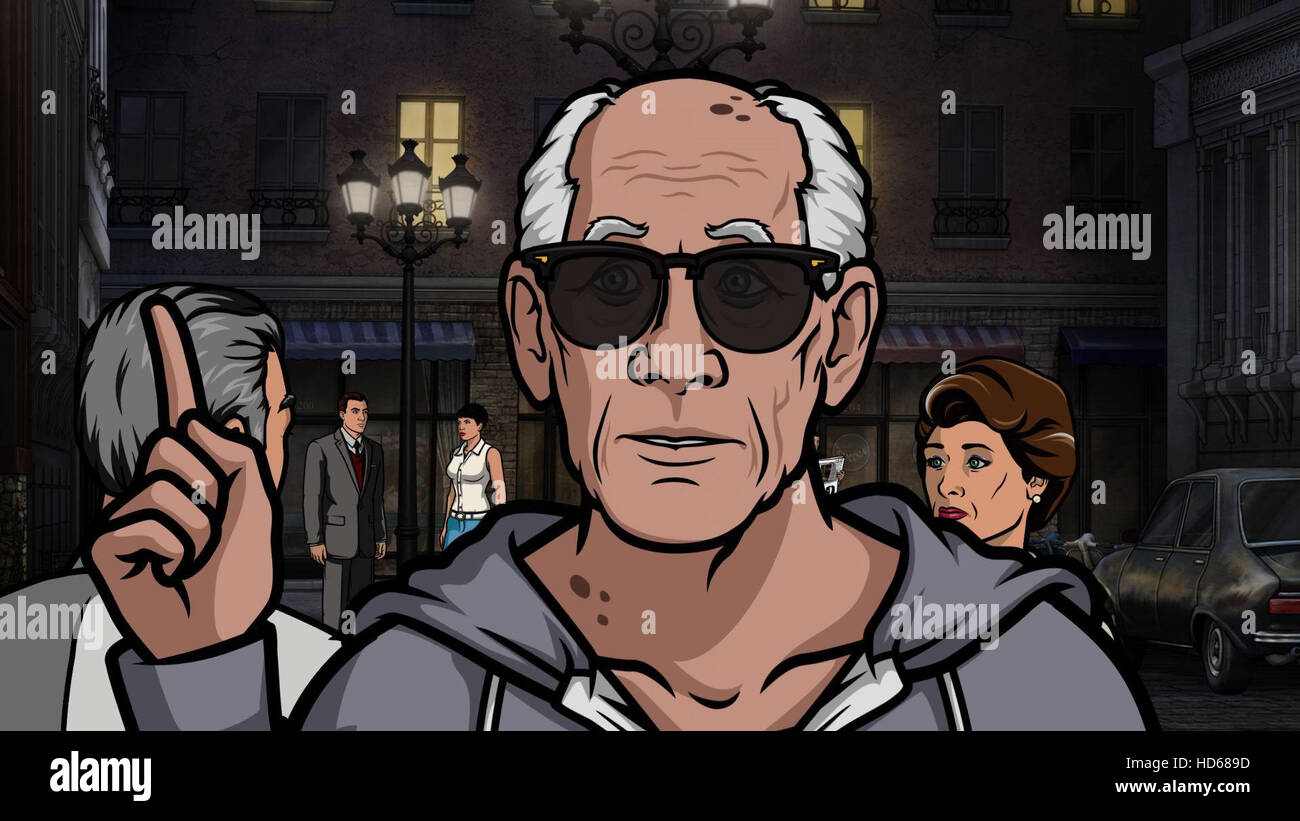 ARCHER, Woodhouse (voz Coe) en 'la persecución papal" (temporada 4, episodio 11