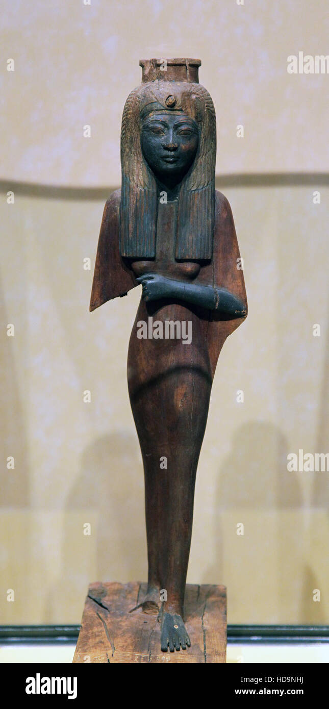 La reina Ahmose Nefertari XIX dinastía Deir el Medina Foto de stock