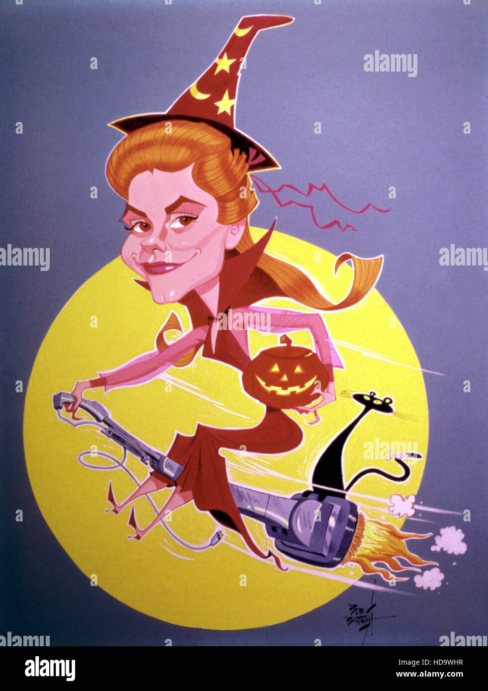 Embrujada, Elizabeth Montgomery, 19641972 Fotografía de stock Alamy