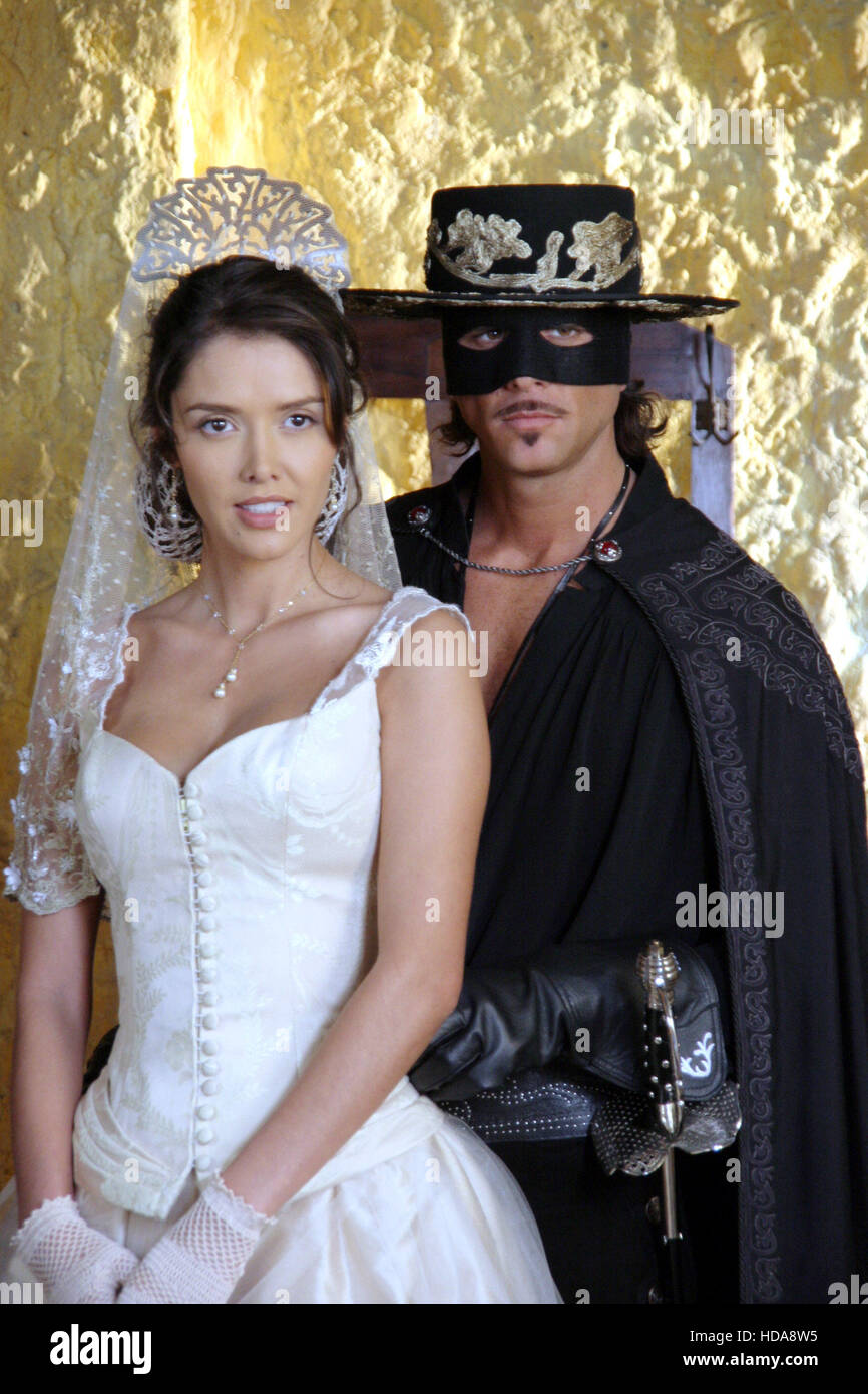ZORRO: LA ESPADA Y LA ROSA (aka Zorro: la espada y la rosa), Christian  Meier, Marlene Favela, (temporada 1), 2007. © Telemundo Fotografía de stock  - Alamy