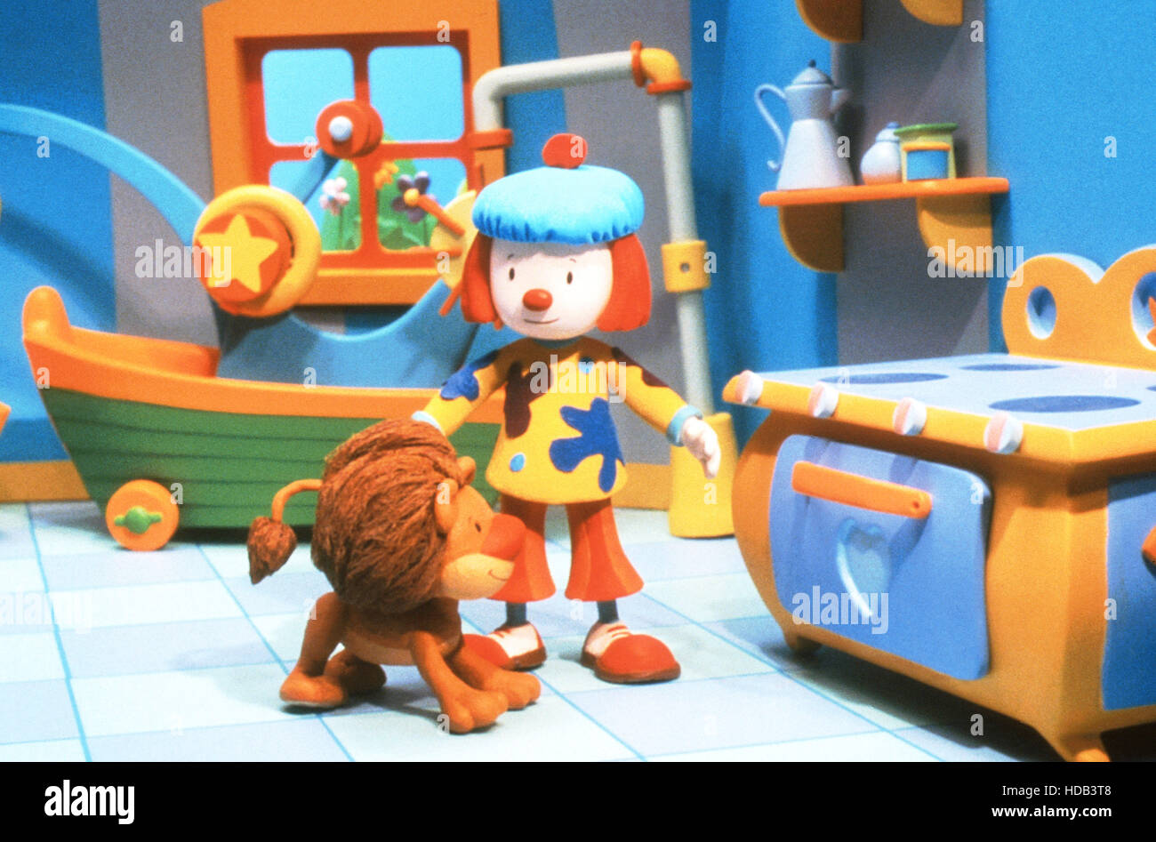 JOJO'S CIRCUS, (desde la izquierda) Goliath el cachorro de león, Jojo Tickle, 20032013