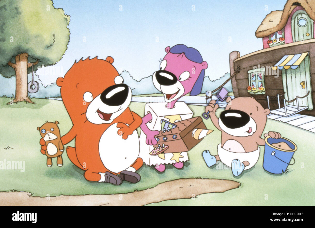 Pb J Nutria Desde La Izquierda Mani Jalea De Nutria Nutria Baby Mantequilla Nutria 1998 00 C Disney Channel Cortesia Everett Fotografia De Stock Alamy