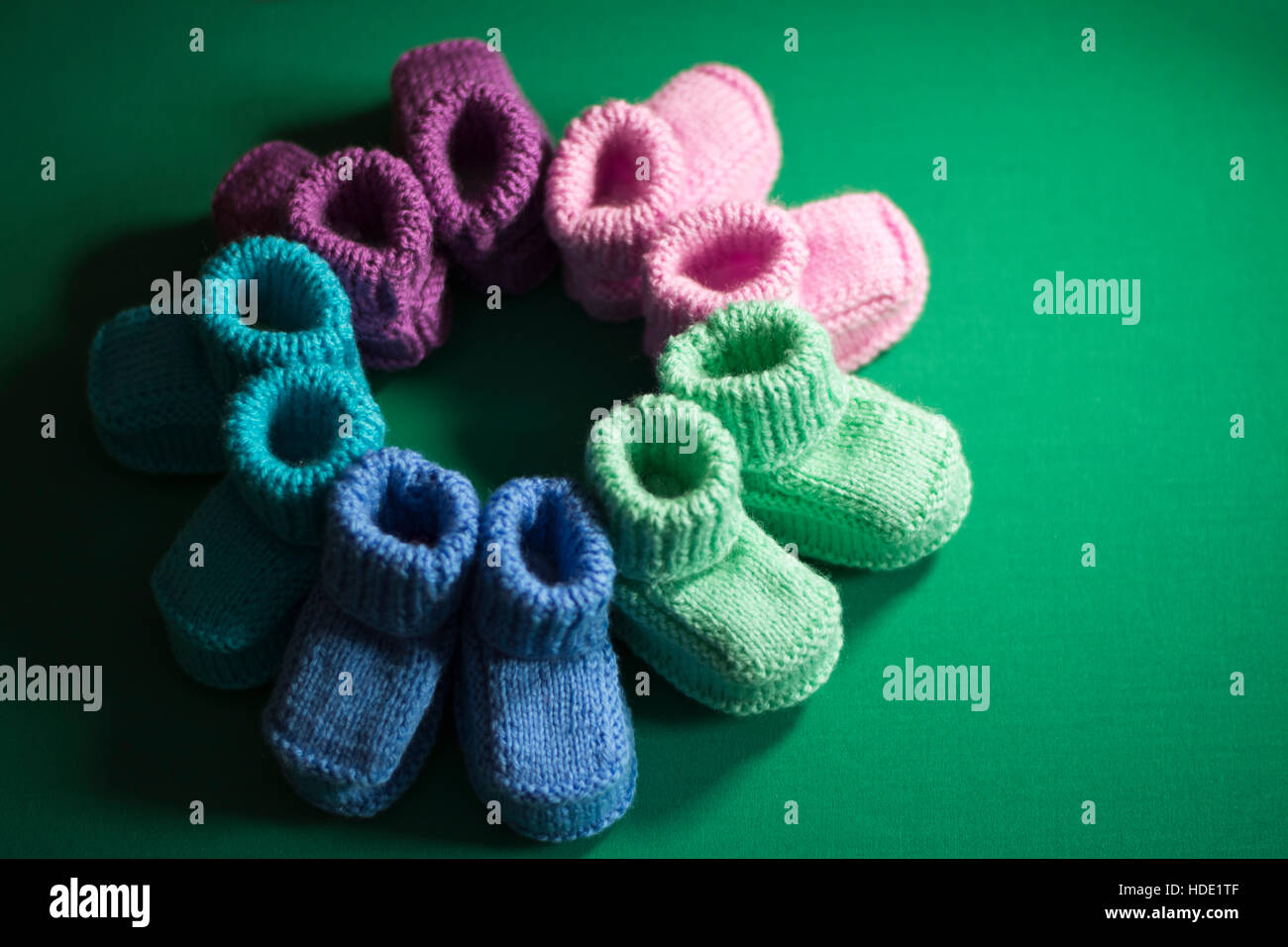 Bebé, botas, ropa, crochet, ganchillo, calzado, zapatos, calcetines,  pequeño Fotografía de stock - Alamy