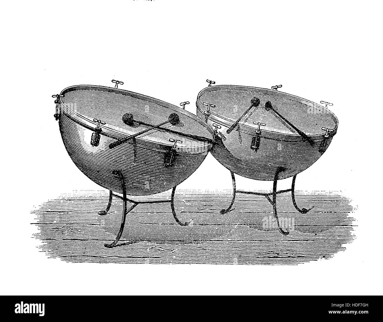 Tocar los timbales Imágenes de stock en blanco y negro Alamy