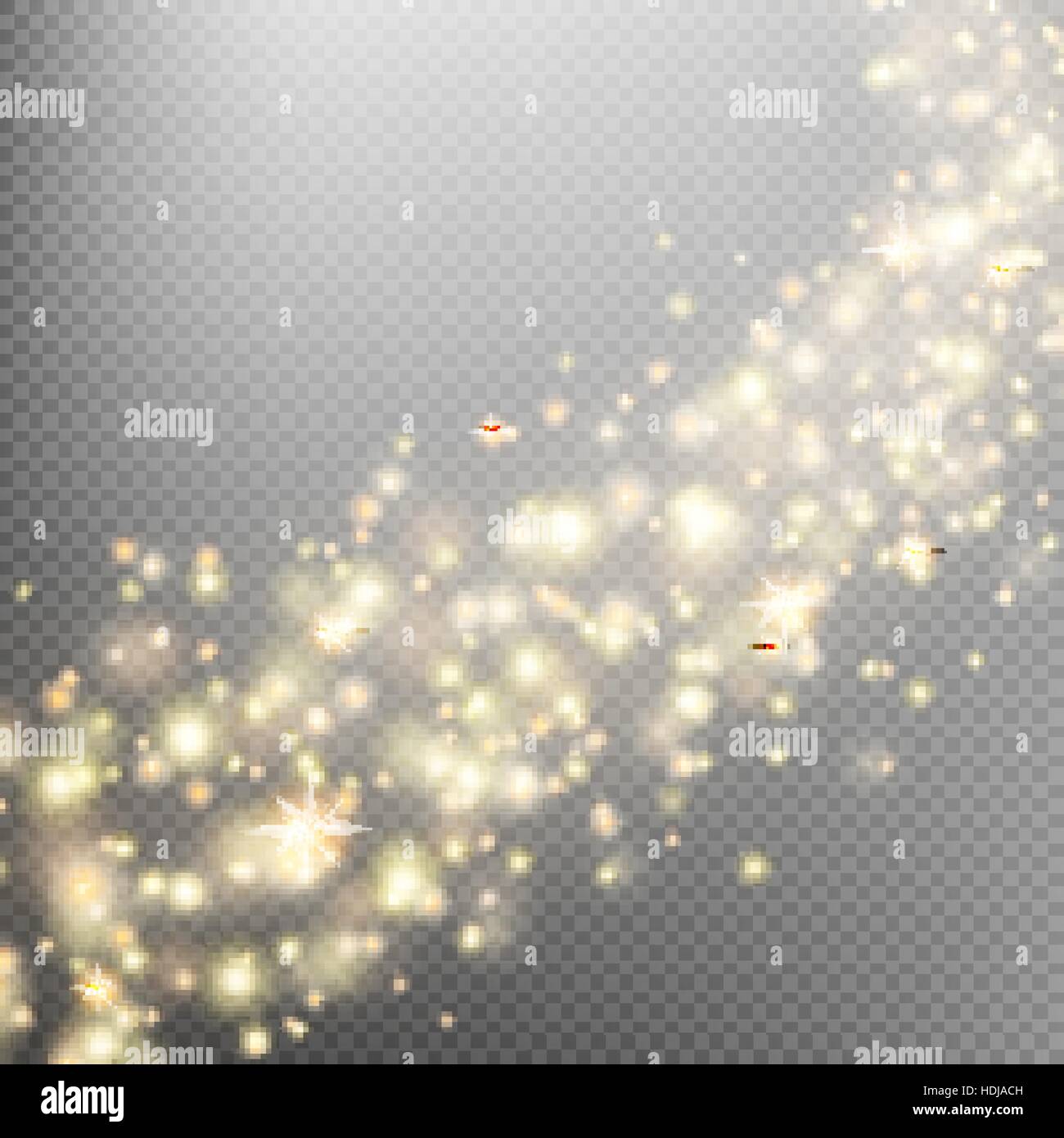 Espacio de cola de cometa. 10 EPS Ilustración del Vector