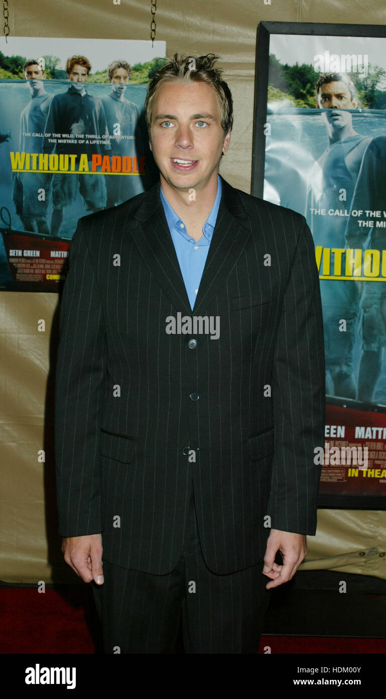 Dax Shepard en el estreno de la película, "Sin una paleta" en Los Angeles el 16 de agosto de 2004, el crédito de la foto: Francis Specker Foto de stock