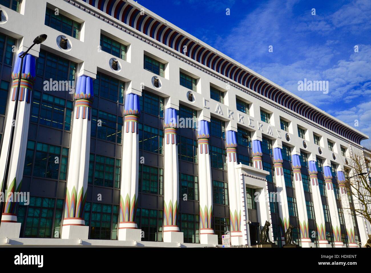 Edificio de carreras, el Mornington Crescent, London Foto de stock