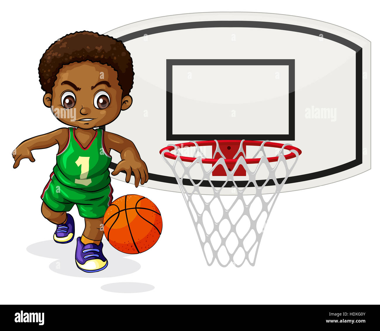 Niño con baloncesto. Niño deportivo con ropa deportiva y pelota. Deporte  para niños. Deportes activos Fotografía de stock - Alamy