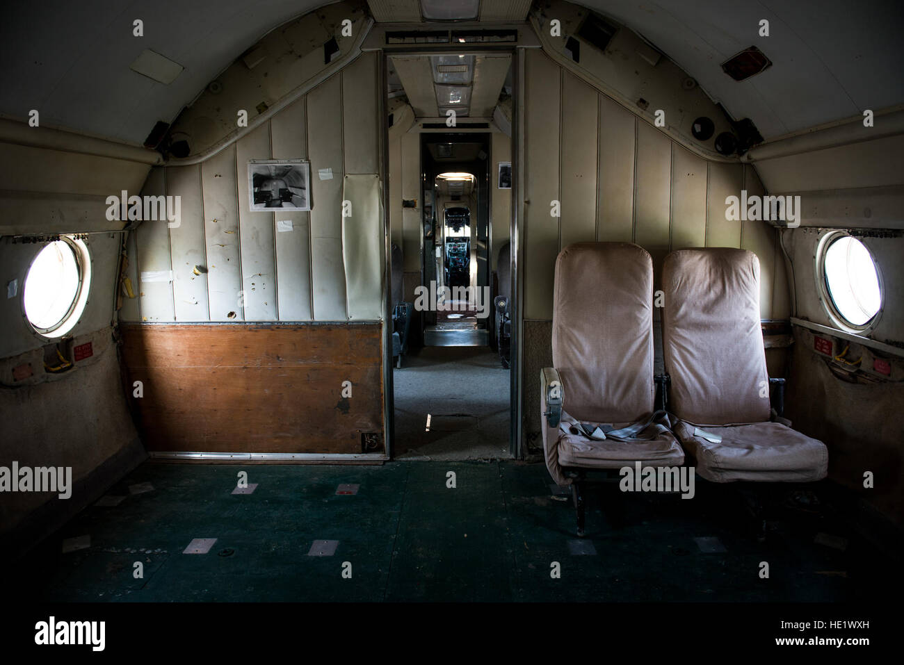 El Columbine II fue el primer avión que tiene el distintivo de llamada 'Air Force  One', volando el Presidente Dwight D. Eisenhower desde 1953 a 1954. El  Lockheed Constellation está actualmente almacenado