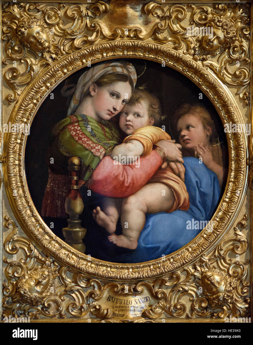Raphael Raffaello Sanzio da Urbino (14831520), la Madonna della