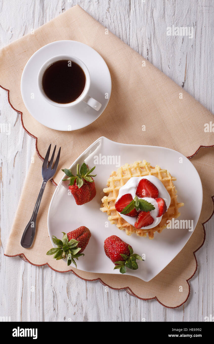 Waffles Saludables Fotos e Imágenes de stock Alamy