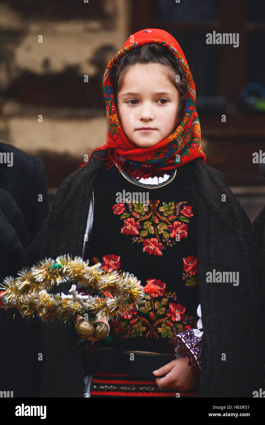 Romanian clothes traditional fotografías e alta resolución -