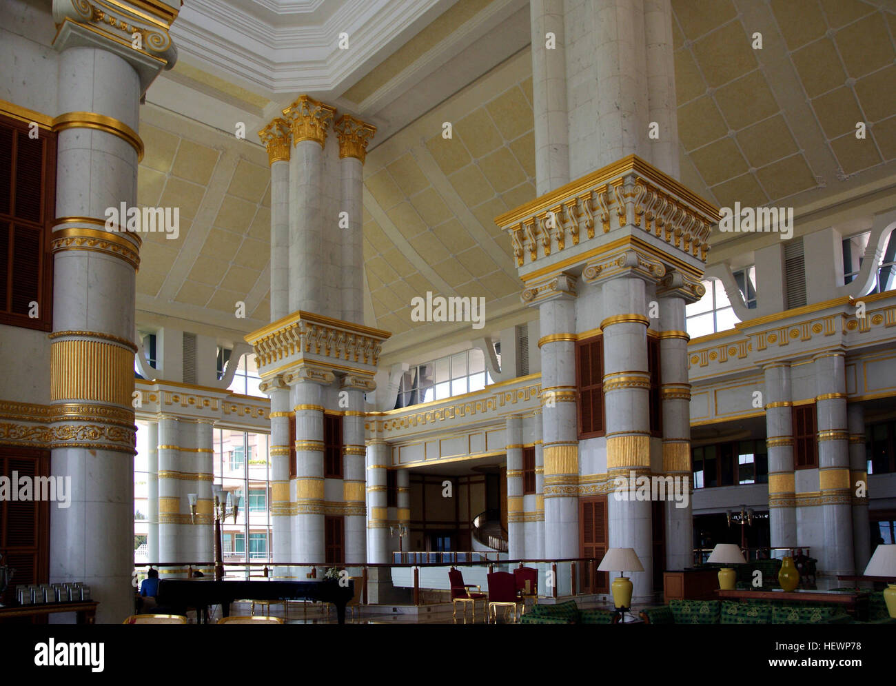 Icaciones (,),5 estrellas, Brunei, el Empire Hotel & Country Club.,resort de lujo,arquitectura,hotel Foto de stock