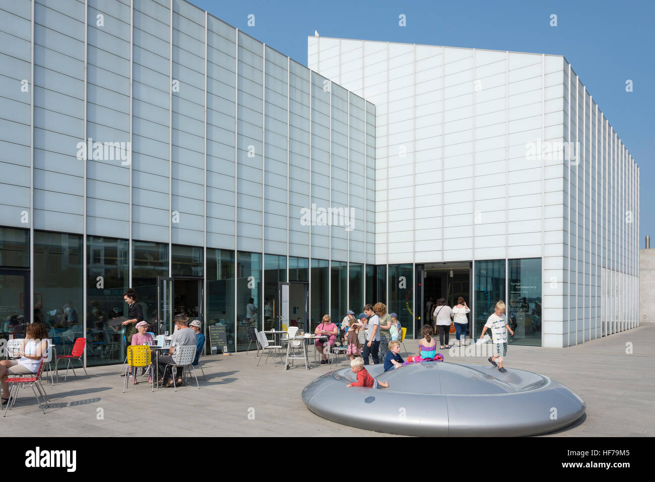 Turner Contemporary Gallery, el Rendezvous, Margate, Kent, Inglaterra, Reino Unido Foto de stock