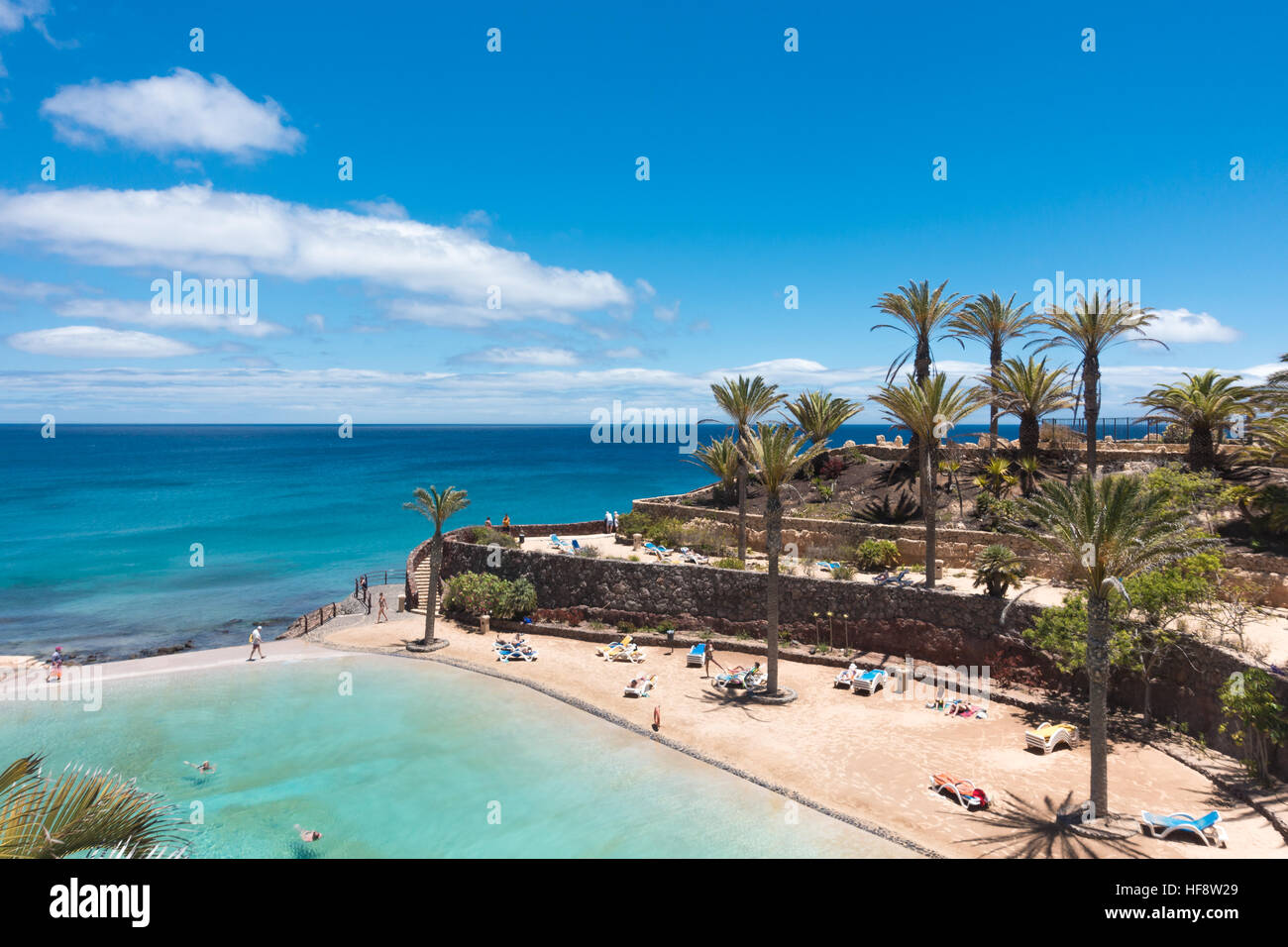 España, Islas Canarias, Fuerteventura - Junio 15, 2016: R2 Rio Calma Hotel & Spa & Conference Foto de stock