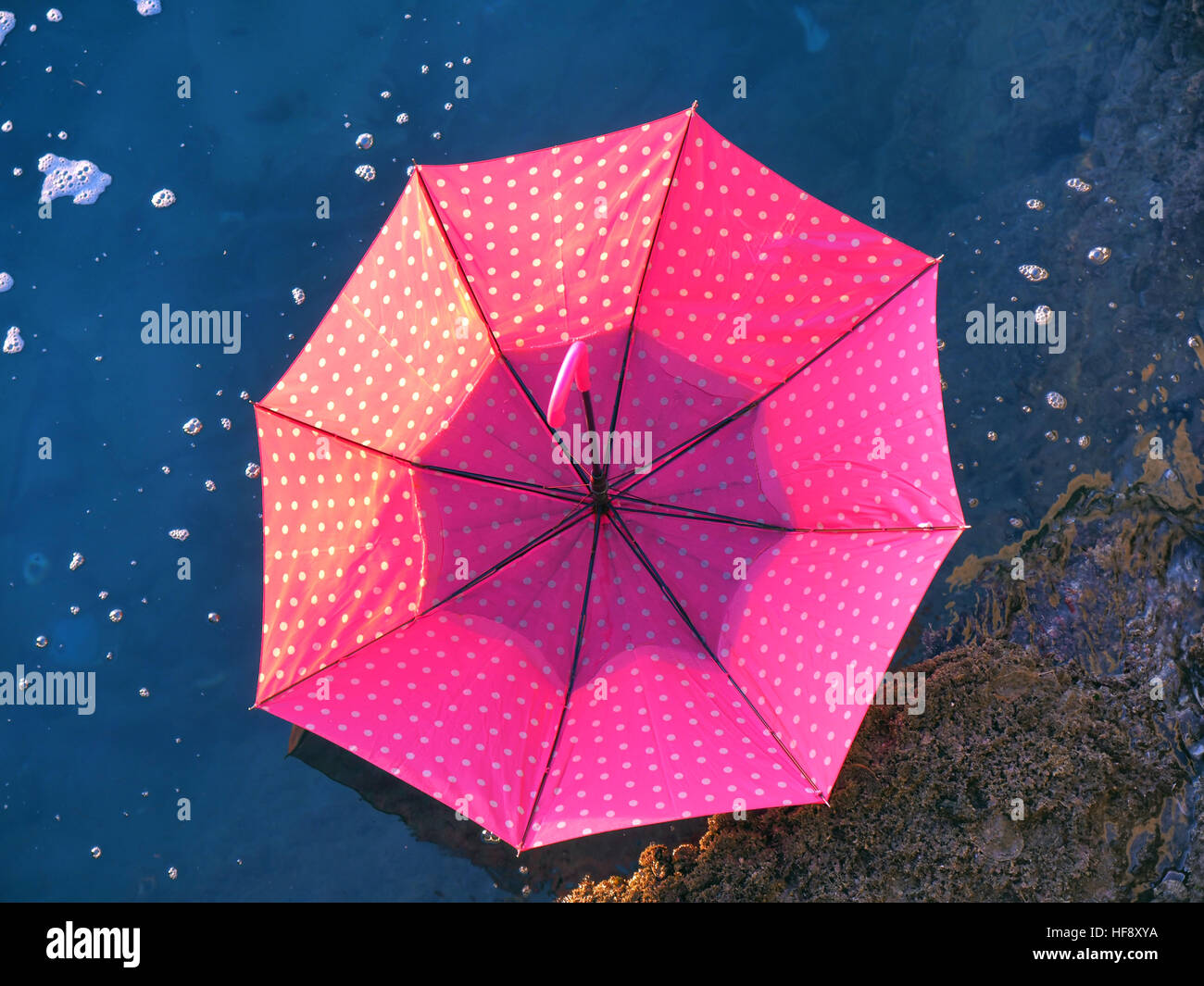 Mensajero repetición impermeable Paraguas flotando en el agua fotografías e imágenes de alta resolución -  Alamy