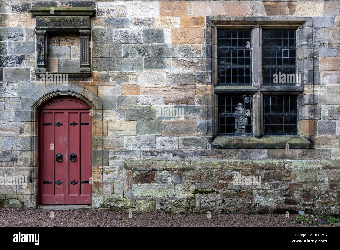 Culross Abbey, Fife, Escocia, Reino Unido Foto de stock