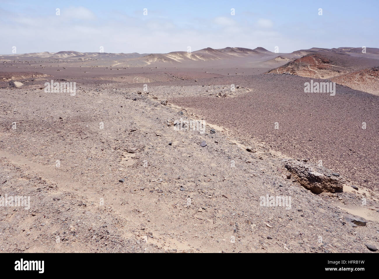 Paisaje de Namibia Foto de stock