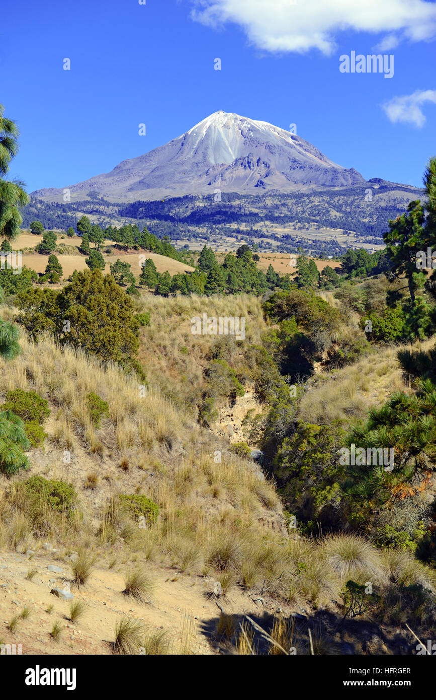 Pico de Orizaba, volcán o Citlaltepetl, es la montaña más alta en México Fotografía de stock Alamy Pico de Orizaba, volcán o Citlaltepetl, es la montaña más alta en México Fotografía de stock Alamy