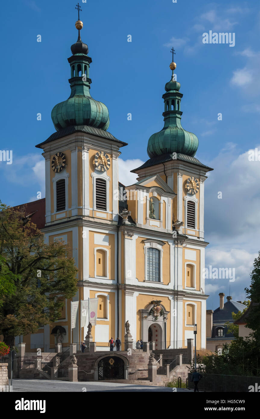 La St. Johann Kirke, Donauschingen, Selva Negra, Baden-Wurttemberg, Alemania Foto de stock