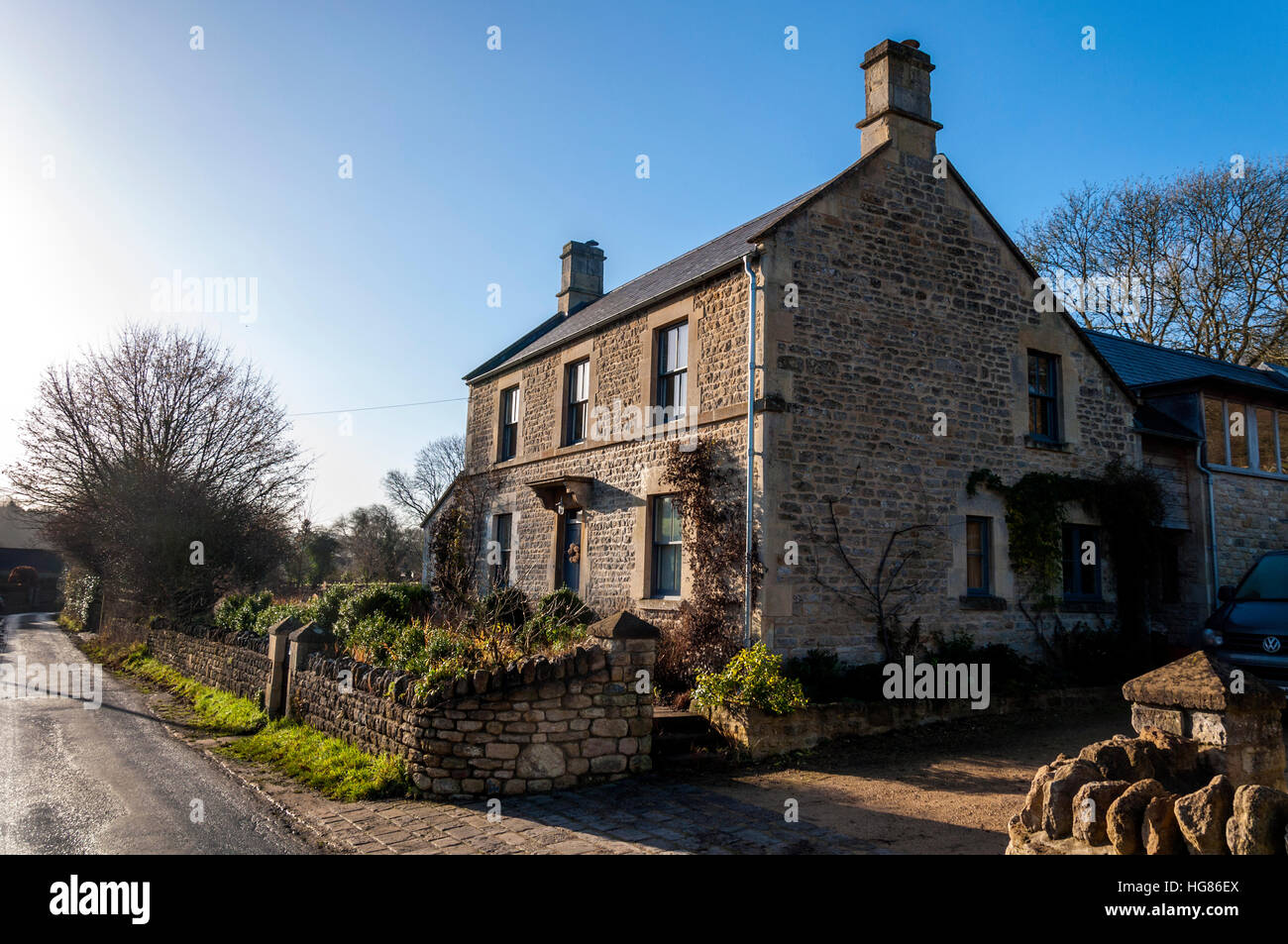 Nueva Casa Newhouse farm Cottage, Batheaston, Somerset, Inglaterra, Reino Unido. Foto de stock