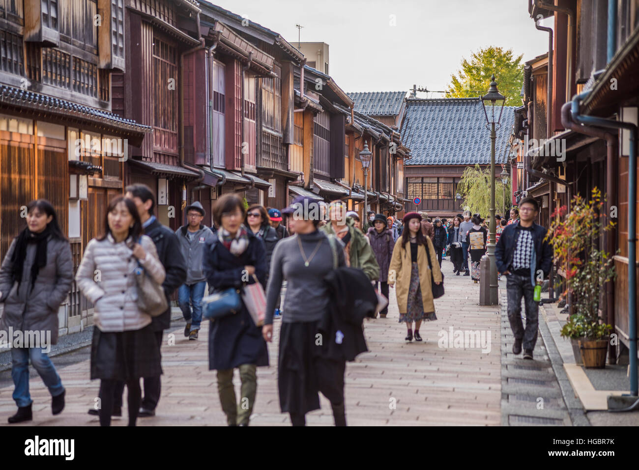 Distrito de Higashi Chaya, La Ciudad de Kanazawa, prefectura de