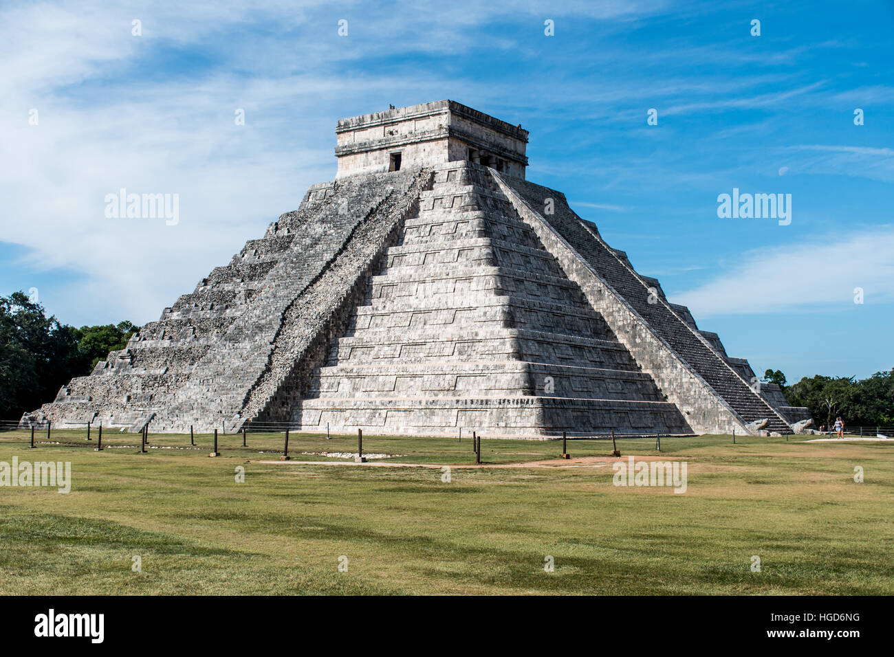 México maya Yucatán Chichen Itza viejas ruinas antiguas 33 Foto de stock