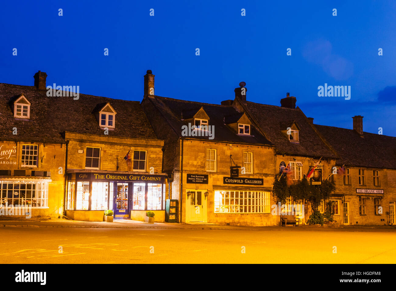 Inglaterra, Gloucestershire, Cotswolds, Stow-on-the-Wold Foto de stock
