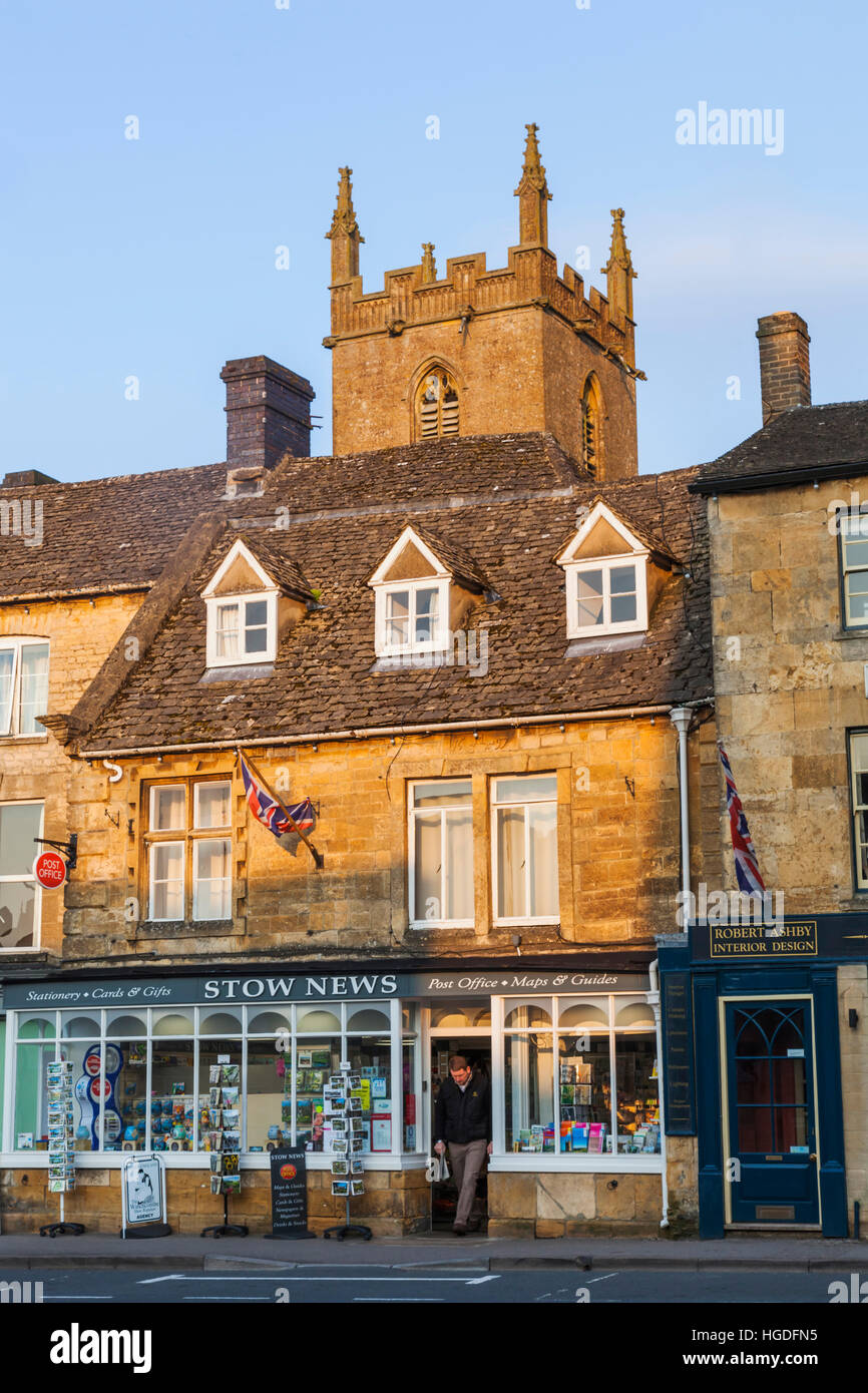 Inglaterra, Gloucestershire, Cotswolds, Stow-on-the-Wold Foto de stock