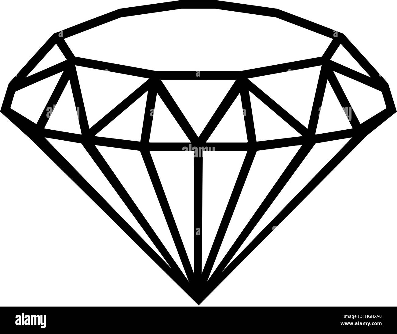 Contorno de diamante fotografías e imágenes de alta resolución - Alamy