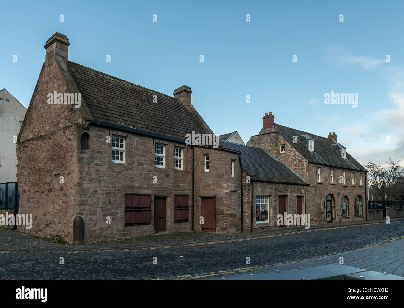 Fair Maid's House, toque de queda fila,Perth,Escocia,Reino Unido, Foto de stock