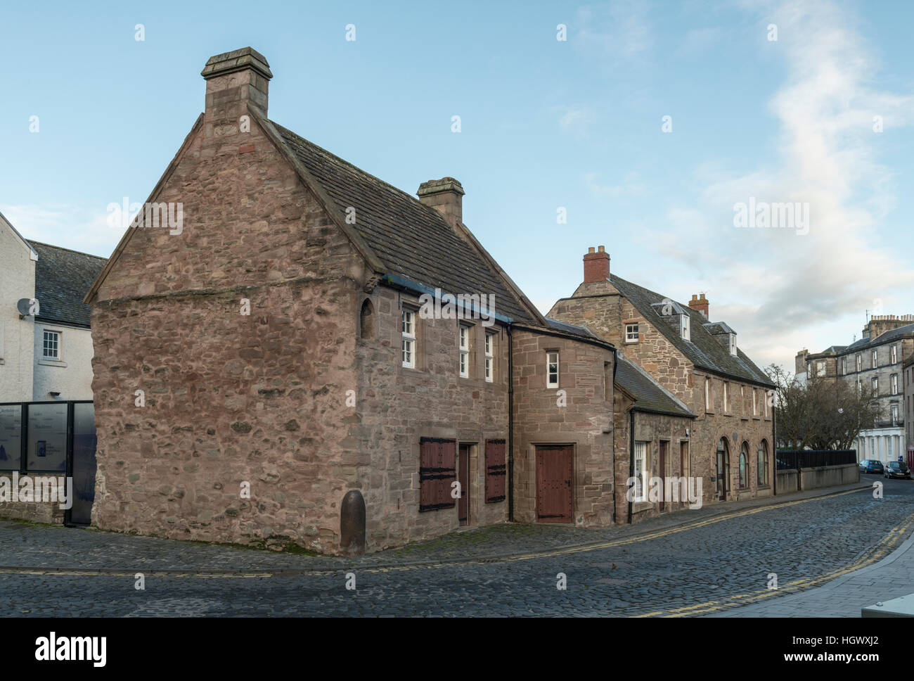 Fair Maid's House, toque de queda fila,Perth,Escocia,Reino Unido, Foto de stock