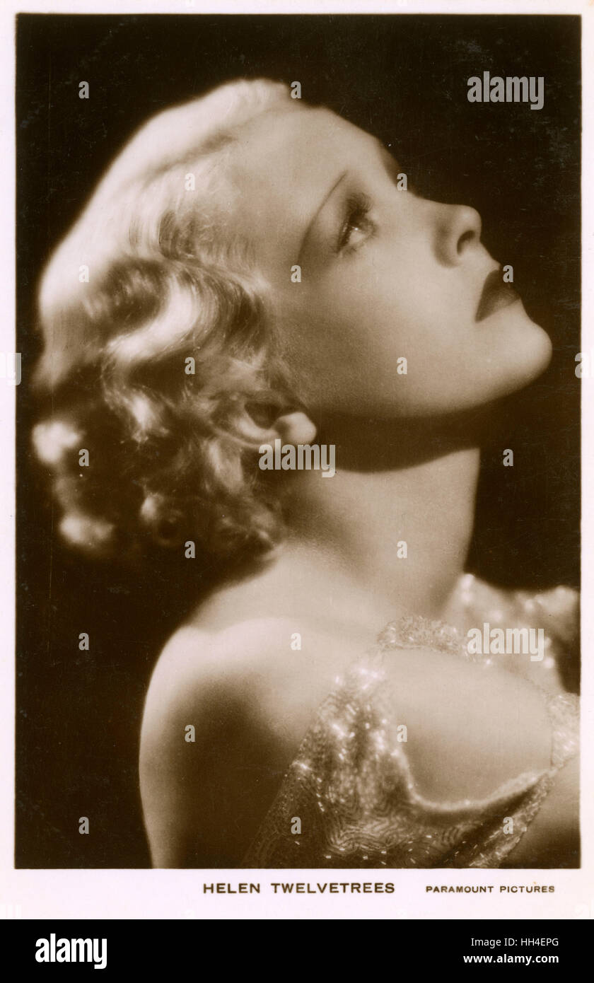 Marie Helen Twelvetrees (1908-1958) - La actriz de teatro y cine americano de los años 1930 Foto de stock