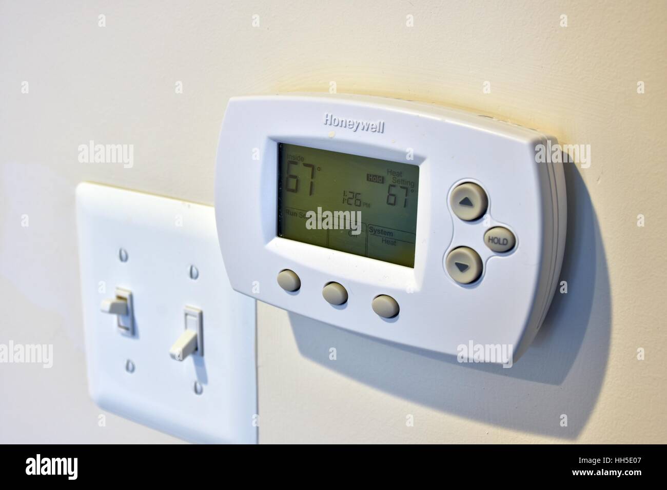 Termostato para calefacción - SIMPLE - Honeywell - electrónico / manual /  de pared