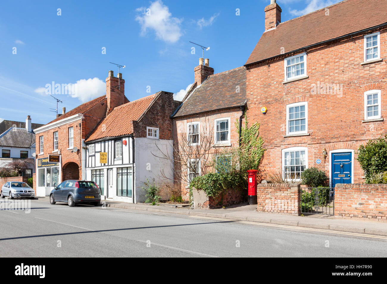 Edificios antiguos en Westgate, la carretera principal a través de