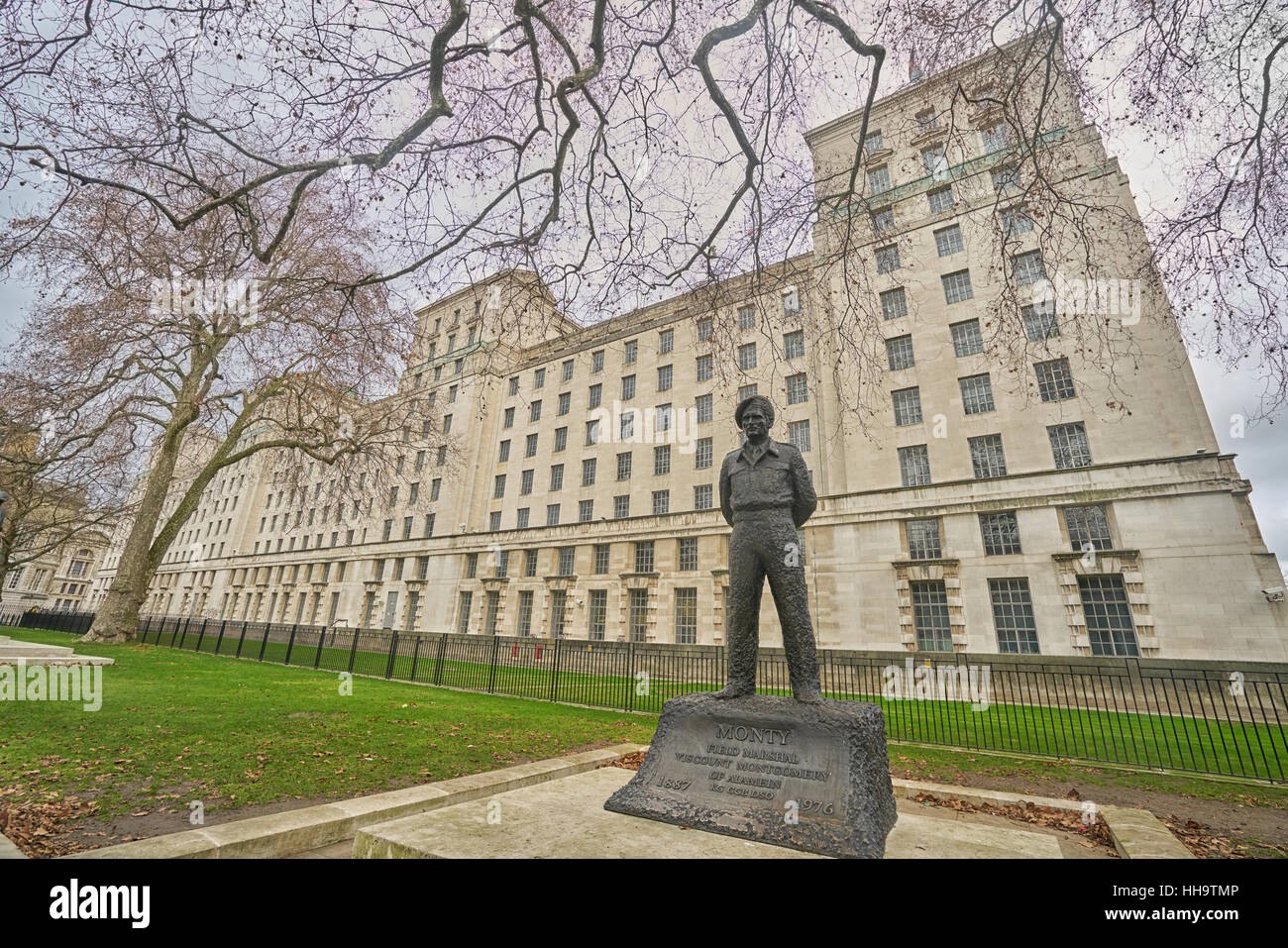 Ministerio de Defensa de Londres. MOD. Whitehall. Foto de stock