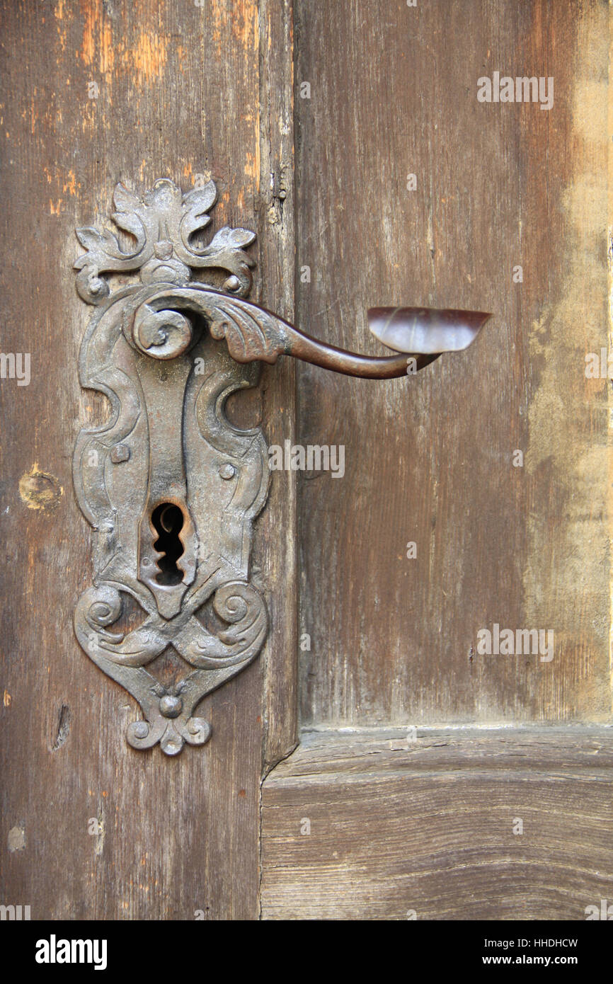5 1/4 Vintage estilo antiguo puerta de hierro fundido puerta interior  cerradura pestillo hardware -  España