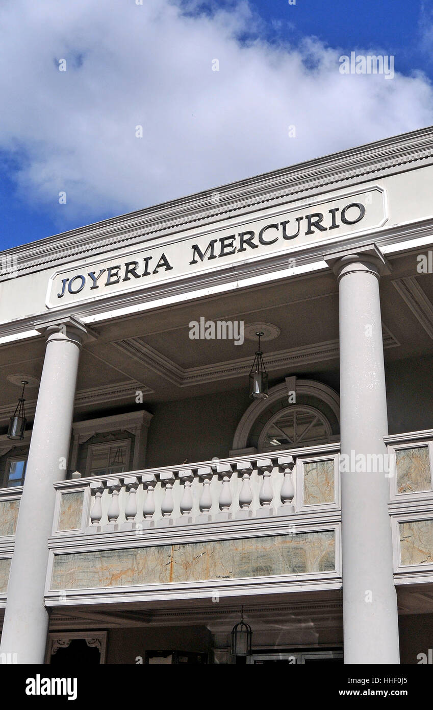 Joyeria Mercurio boutique Ciudad de Panamá, República de Panamá Fotografía  de stock - Alamy