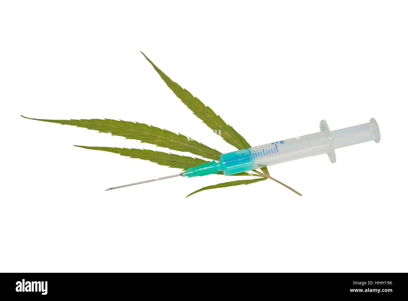 A partir de la droga de entrada de la aguja Fotografía de stock Alamy
