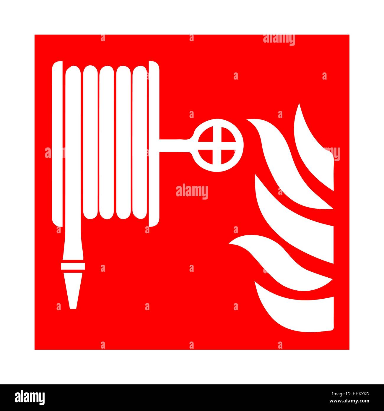 Vector iconos de emergencia de incendios. Signos de evacuaciones. Boca