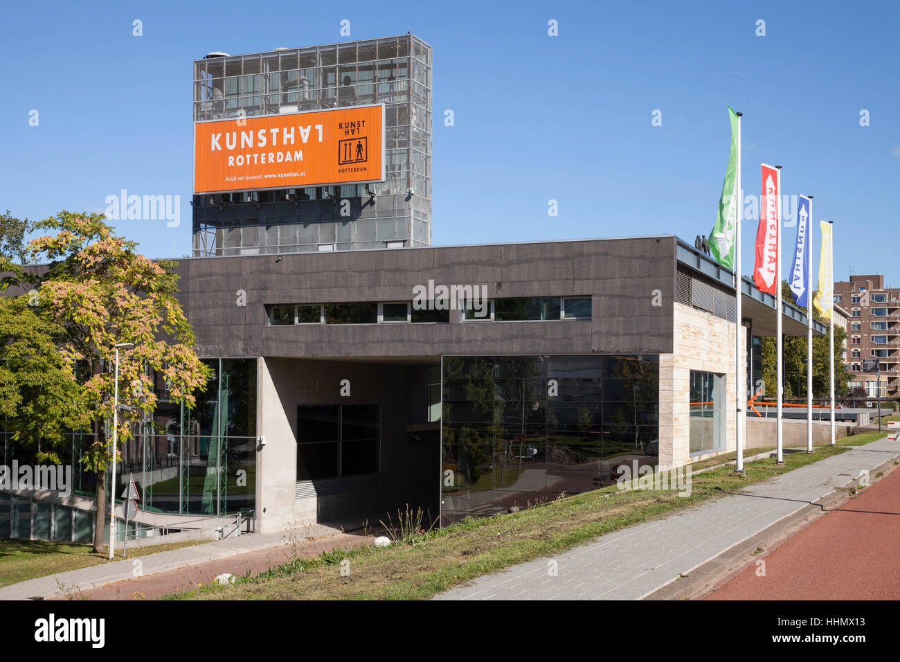 El Kunsthal Rotterdam, museo de arte, Rotterdam, Países Bajos