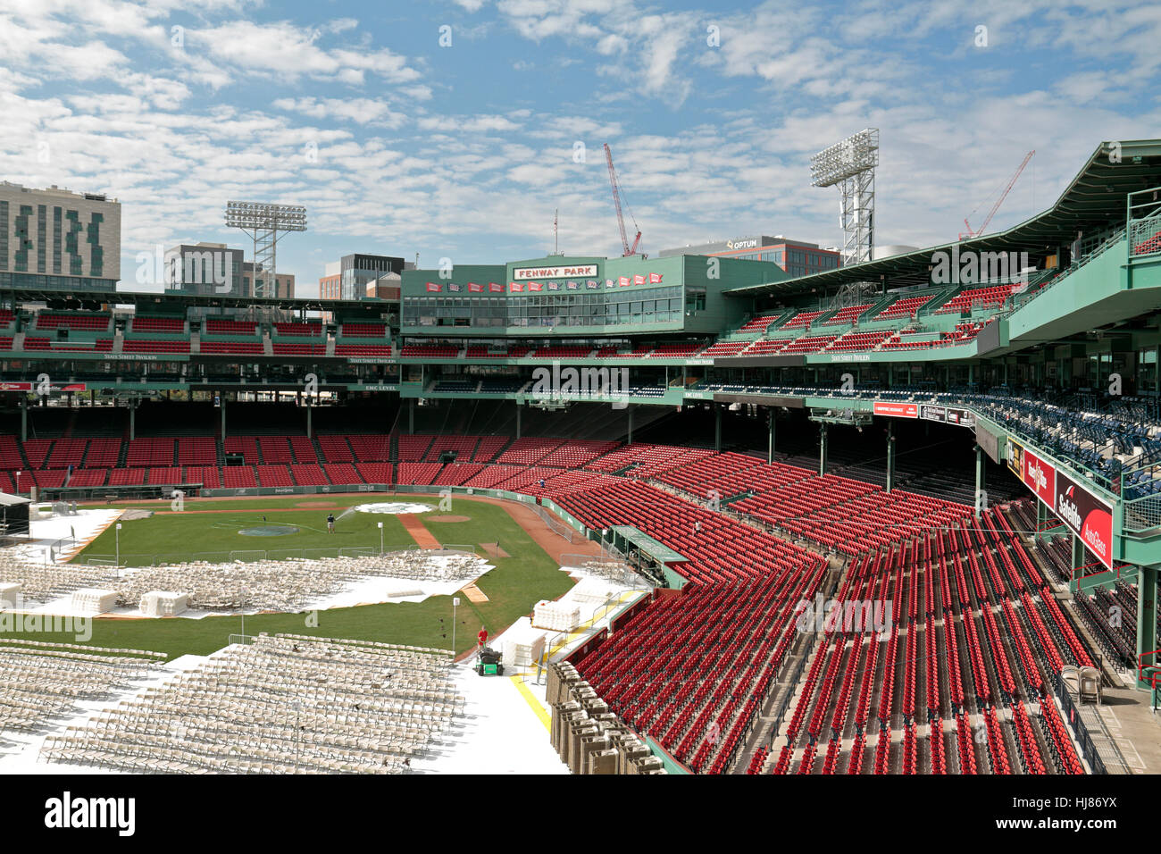 Los Red Sox - Ya estamos activos en el Fenway Park para