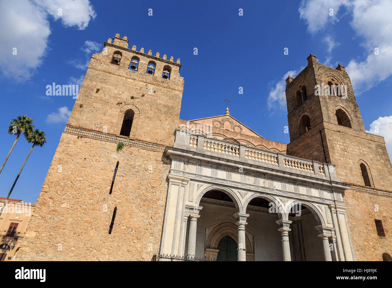 El Duomo de Monreale, Sicilia Foto de stock