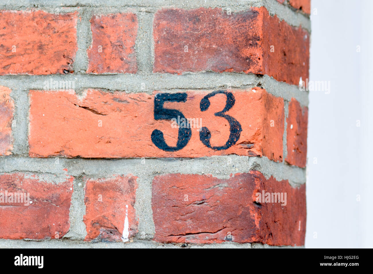 Casa número 53 signo fotografías e imágenes de alta resolución - Alamy